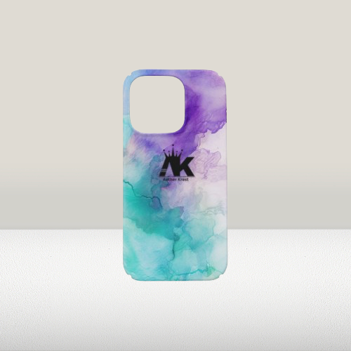 Majestic Watercolor Armor: Asher Krest iPhone 14 Pro Case